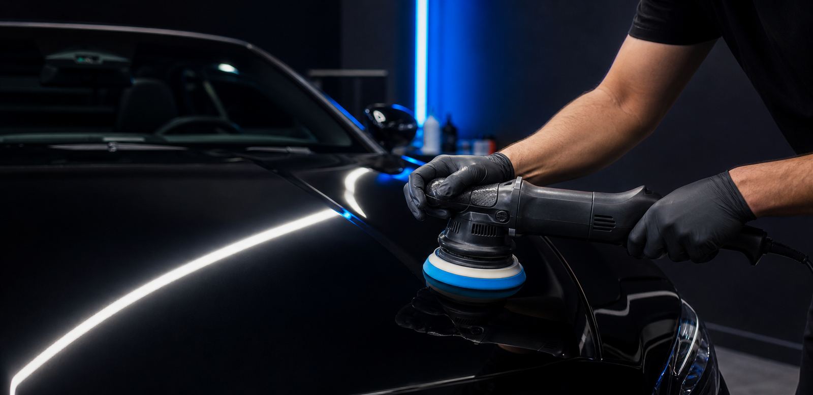 Paint correction polishing